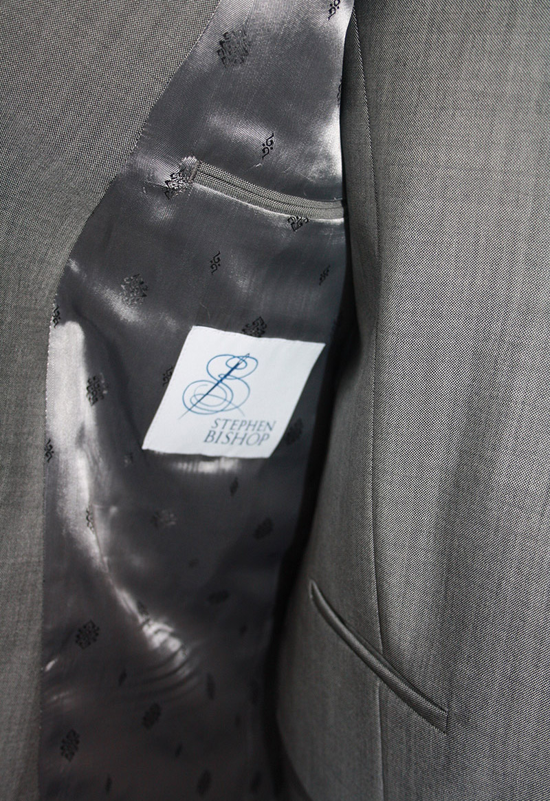 Book a fitting at Stephen Bishop Suiting — by appointment only